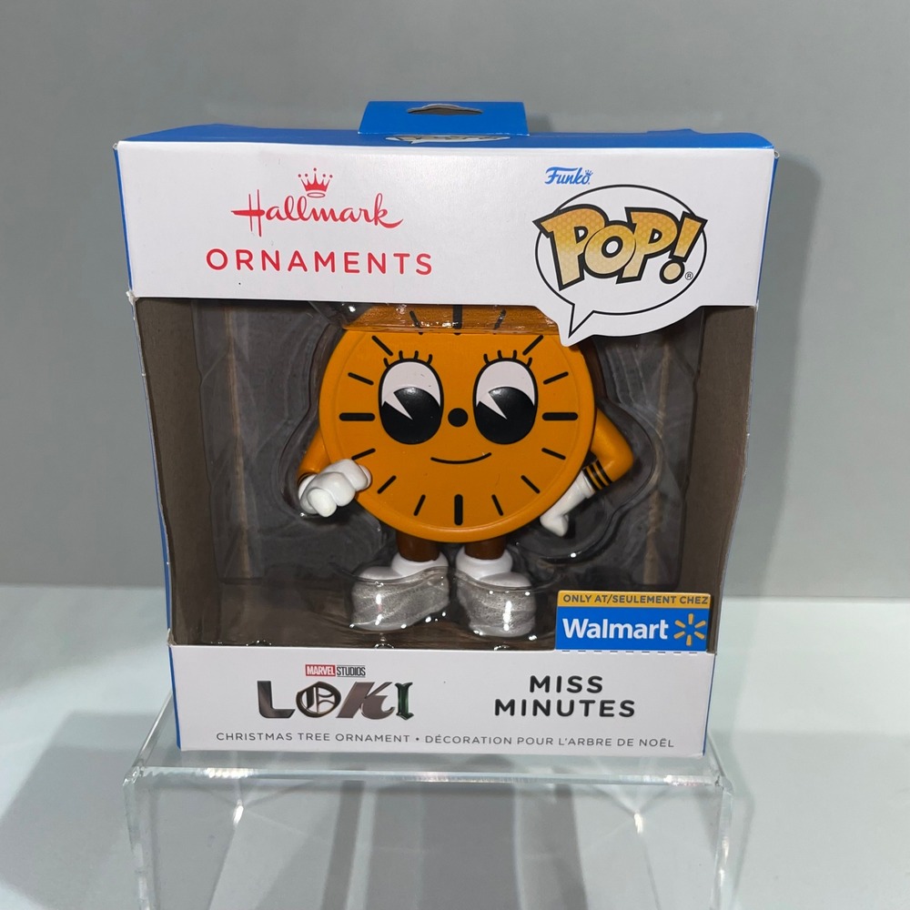 Hallmark Funko Pop Marvel Loki Miss Minutes Christmas Ornament Walmart Exclusive